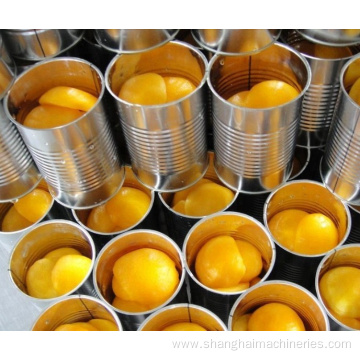 Peach/cucumber canned production line